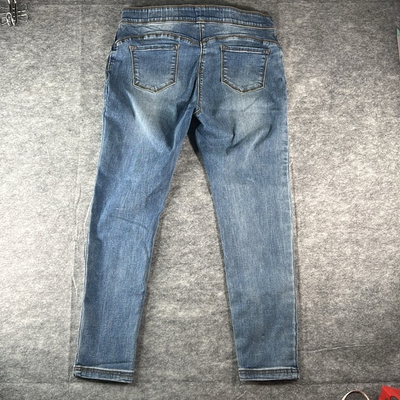 Coco + Carmen Jeans OMG Skinny Leg High Rise Stretch Denim Large 12-14 - Picture 3 of 16
